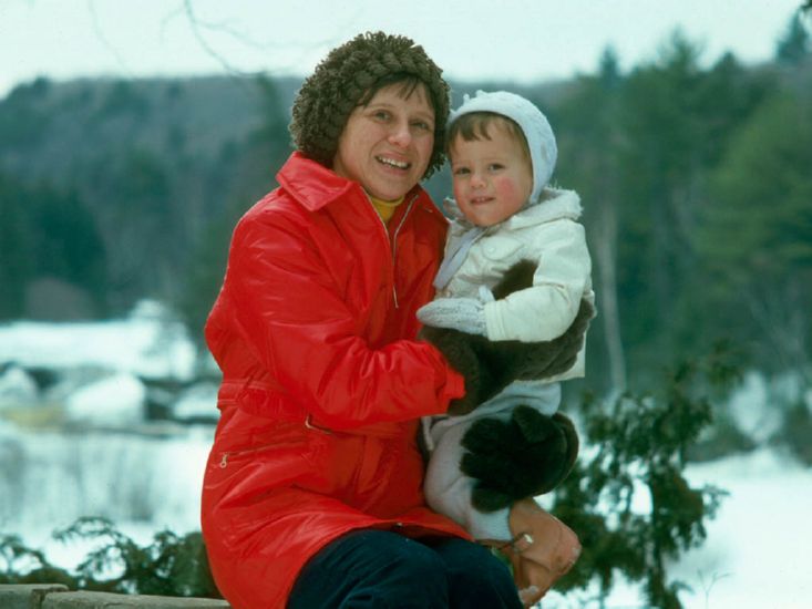  near Tahquamenon Falls, Upper Peninsula, Michigan, February 1975